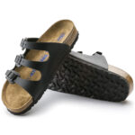 Ανατομικά Σανδάλια Birkenstock Florida Soft Footbed 0053013 Black Narrow Fit