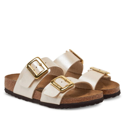 Γυναικεία Ανατομικά Σανδάλια Birkenstock Sydney 1029492 Pearl White Narrow Fit