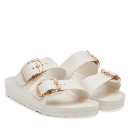 Γυναικείες Ανατομικές Παντόφλες Birkenstock Arizona EVA Big Buckle 1029651 Narrow Fit Λευκές