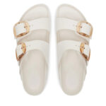 Γυναικείες Ανατομικές Παντόφλες Birkenstock Arizona EVA Big Buckle 1029651 Narrow Fit Λευκές