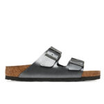 Γυναικεία Ανατομικά Σανδάλια Birkenstock Arizona Bs 1029224 Metallic Black Narrow Fit