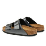 Γυναικεία Ανατομικά Σανδάλια Birkenstock Arizona Bs 1029224 Metallic Black Narrow Fit