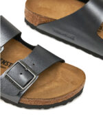 Γυναικεία Ανατομικά Σανδάλια Birkenstock Arizona Bs 1029224 Metallic Black Narrow Fit