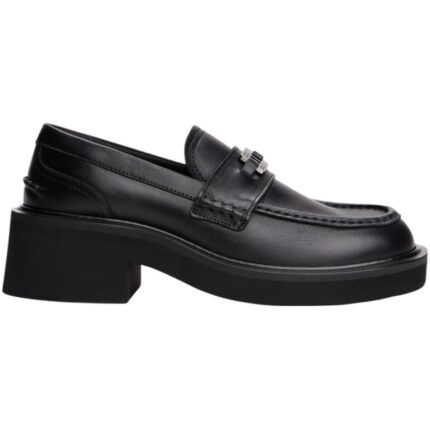 Γυναικεία Δερμάτινα Loafers Tommy Hilfiger EN0EN02789 BDS Μαύρα