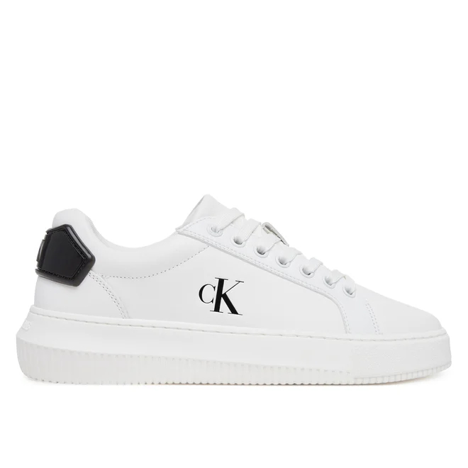 Γυναικεία Δερμάτινα Sneakers Calvin Klein YW0YW01846 01W Λευκά Γυναικεία Δερμάτινα Sneakers Calvin Klein YW0YW01846 01W Λευκά
