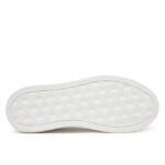Γυναικεία Δερμάτινα Sneakers Calvin Klein YW0YW01846 01W Λευκά