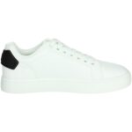 Ανδρικά Δερμάτινα Sneakers Calvin Klein YM0YM01297 01W Λευκά