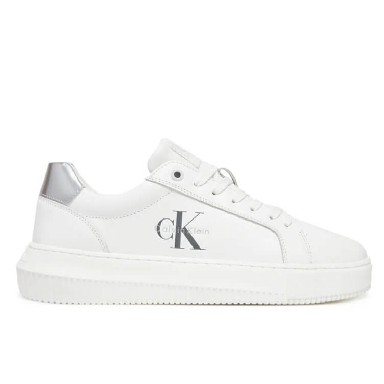 Γυναικεία Δερμάτινα Sneakers Calvin Klein YW0YW01876-02R Λευκά Γυναικεία Δερμάτινα Sneakers Calvin Klein YW0YW01876-02R Λευκά