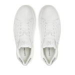 Γυναικεία Δερμάτινα Sneakers Calvin Klein YW0YW01876-02R Λευκά