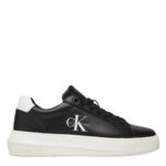 Γυναικεία Δερμάτινα Sneakers Calvin Klein YW0YW01872-0GM Μαύρα