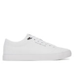 Ανδρικά Δερμάτινα Sneakers Tommy Hilfiger FM0FM05511 YBS Λευκά