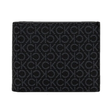 Ανδρική Δερμάτινη Καρτοθήκη Calvin Klein LV04D1039G-UB1 Μαύρη Logo