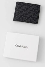 Ανδρική Δερμάτινη Καρτοθήκη Calvin Klein LV04D1039G-UB1 Μαύρη Logo