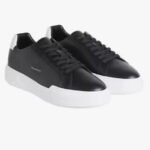 Ανδρικά Δερμάτινα Sneakers Calvin Klein YM0YM01344-0GM Μαύρα
