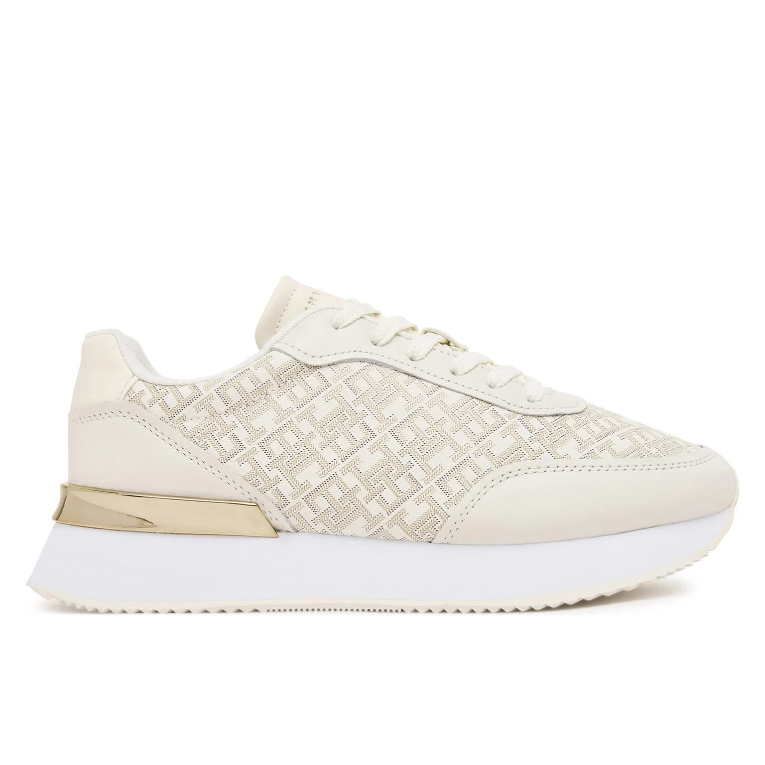 Γυναικεία Δερμάτινα Sneakers Tommy Hilfiger FW0FW09051-YA8 Μπεζ Γυναικεία Δερμάτινα Sneakers Tommy Hilfiger FW0FW09051-YA8 Μπεζ