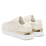 Γυναικεία Δερμάτινα Sneakers Tommy Hilfiger FW0FW09051-YA8 Μπεζ