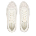 Γυναικεία Δερμάτινα Sneakers Tommy Hilfiger FW0FW09051-YA8 Μπεζ