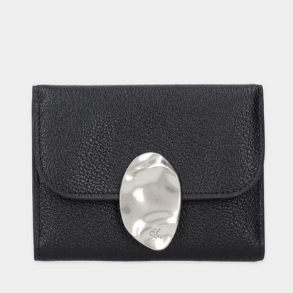 Γυναικεία Δερμάτινη Καρτοθήκη Calvin Klein LV04F1062G-UB1 Μαύρη