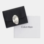 Γυναικεία Δερμάτινη Καρτοθήκη Calvin Klein LV04F1062G-UB1 Μαύρη