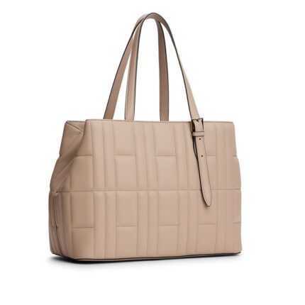 Γυναικεία Τσάντα Χειρός-Ώμου Tommy Hilfiger AW0AW17452-AFE Μπεζ