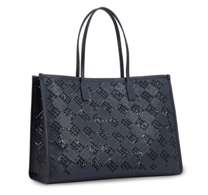 Γυναικεία Τσάντα Χειρός Ώμου Tommy Hilfiger AW0AW17501-DW6 Μπλε