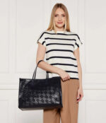 Γυναικεία Τσάντα Χειρός Ώμου Tommy Hilfiger AW0AW17501-DW6 Μπλε
