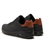 Ανδρικά Ανατομικά Sneakers Skechers Uno 183004/BBK Μαύρα