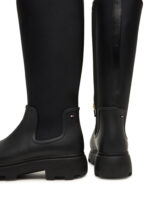 Γυναικείες Γαλότσες Tommy Hilfiger Rainboot Warm Lining FW0FW08973-BDS Μαύρες