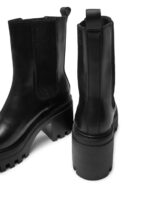 Γυναικεία Δερμάτινα Μποτάκια Calvin Klein YW0YW01547-0GJ Μαύρα