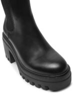 Γυναικεία Δερμάτινα Μποτάκια Calvin Klein YW0YW01547-0GJ Μαύρα