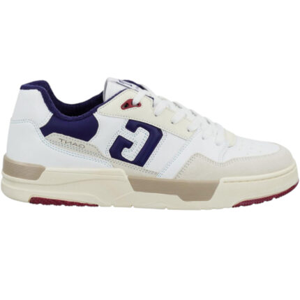Ανδρικά Δερμάτινα Sneakers Gant Brookpal 31631005-G316 Λευκό-Μπλε