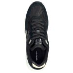 Ανδρικά Δερμάτινα Sneakers Gant Jaybro 31631159-G00 Μαύρα
