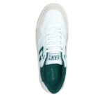 Ανδρικά Δερμάτινα Sneakers Gant Brookpal 31631005-G247 Λευκό-Πράσινο