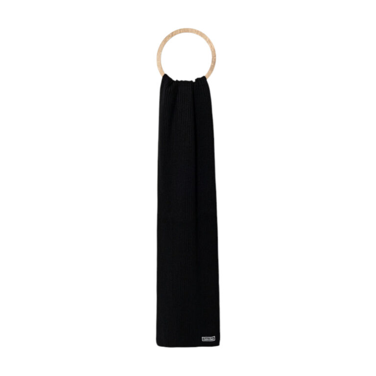 Unisex Κασκόλ Calvin Klein LV04D8055G-UB1 Μαύρο