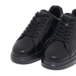 Ανδρικά Sneakers Renato Garini Marcello-630 Μαύρο Φίδι Μαύρο Βερνί V57009633133
