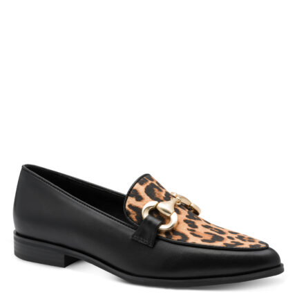 Γυναικεία Loafers Marco Tozzi 2-24216-45-005 Μαύρο Λεοπάρ