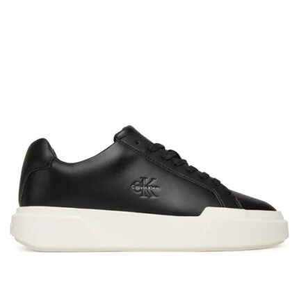 Γυναικεία Δερμάτινα Sneakers Calvin Klein YW0YW01947-0GM Μαύρα