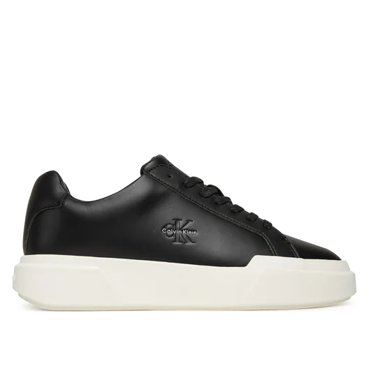 Γυναικεία Δερμάτινα Sneakers Calvin Klein YW0YW01947-0GM Μαύρα Γυναικεία Δερμάτινα Sneakers Calvin Klein YW0YW01947-0GM Μαύρα