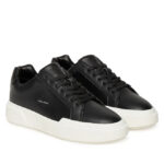 Γυναικεία Δερμάτινα Sneakers Calvin Klein YW0YW01947-0GM Μαύρα