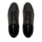 Γυναικεία Δερμάτινα Sneakers Calvin Klein YW0YW01947-0GM Μαύρα