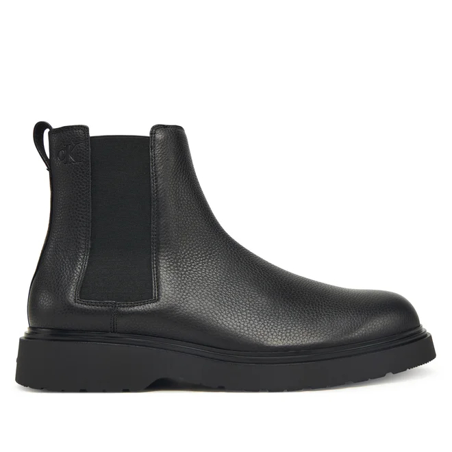 Ανδρικά Δερμάτινα Μποτάκια Calvin Klein Chelsea Boot YM0YM01374-0GJ Μαύρα Ανδρικά Δερμάτινα Μποτάκια Calvin Klein Chelsea Boot YM0YM01374-0GJ Μαύρα