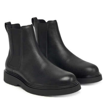 Ανδρικά Δερμάτινα Μποτάκια Calvin Klein Chelsea Boot YM0YM01374-0GJ Μαύρα