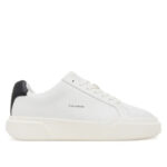 Γυναικεία Δερμάτινα Sneakers Calvin Klein YW0YW01947-01W Λευκά