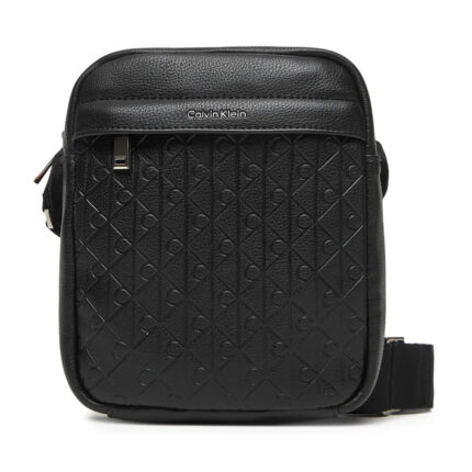 Ανδρική Τσάντα Χιαστί Calvin Klein LV04D3204G-UB1 Μαύρη
