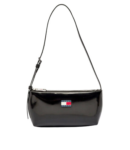 Γυναικεία Τσάντα Ώμου Tommy Hilfiger AW0AW17866-BDS Μαύρη