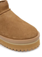 Γυναικεία Δερμάτινα Μποτάκια Tommy Hilfiger Snow Boot Suede EN0EN02841-RBH Ταμπά