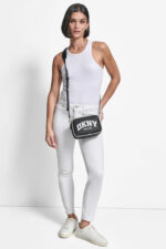Γυναικεία Τσάντα Χιαστί DKNY Nell R53EAM58-HR0 Black/Marshomallow