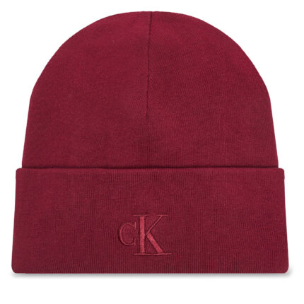 Unisex Σκούφος Calvin Klein LV04D8020G-VAQ Μπορντώ