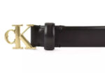 Γυναικεία Δερμάτινη Ζώνη Calvin Klein 3cm LV04F7054G-YIH Μαύρη