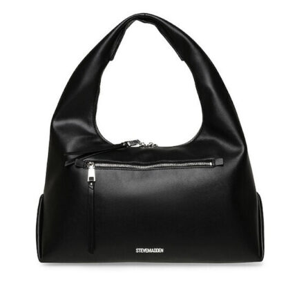 Γυναικεία Τσάντα Ώμου Steve Madden Biva 13002215 Black Silver
